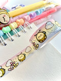 V.1 (2022) - SUMMER (BEESONS) -  FOILED WASHI TAPE - Marshmallow Studio