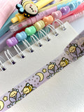 V.1 (2022) - WINTER (BEESONS) -  FOILED WASHI TAPE - Marshmallow Studio