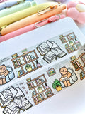 READING NOOK - WIDE FOILED WASHI TAPE - Marshmallow Studio