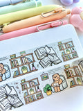 READING NOOK - WIDE FOILED WASHI TAPE - Marshmallow Studio