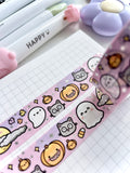 SPOOKTACULAR - 15mm FOILED WASHI TAPE - Marshmallow Studio