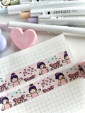 TULIP TALES WITH DEBBIE DOWNER - 15mm FOILED WASHI TAPE - Marshmallow Studio