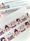 TULIP TALES WITH DEBBIE DOWNER - 15mm FOILED WASHI TAPE - Marshmallow Studio