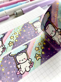 REACH FOR THE STARS - WIDE FOILED WASHI TAPE - Marshmallow Studio