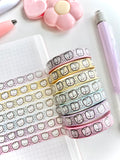 MINI MARSHMALLOW RAINBOW WASHI TAPE SET - Marshmallow Studio