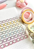 MINI MARSHMALLOW RAINBOW WASHI TAPE SET - Marshmallow Studio