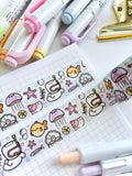 HAPPY HOBBIES - 20mm FOILED WASHI TAPE - Marshmallow Studio