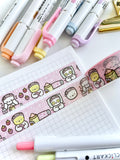 PAMPER PARTY - 15mm WASHI TAPE - Marshmallow Studio