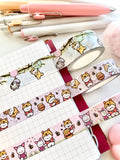COCOA POOH COLLECTION - WASHI TAPE BUNDLE (3 TAPES) - Marshmallow Studio