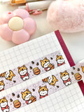 STUFFED WITH FLUFF V.2 - 15mm FOILED WASHI TAPE - Marshmallow Studio