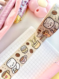 MOCHA MALLOW - 20mm WASHI TAPE - Marshmallow Studio