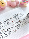 COCOA HANG IN THERE - 20mm FOILED WASHI TAPE - Marshmallow Studio