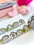 NEIGHBOURHOOD HOUSES - 20mm WASHI TAPE - Marshmallow Studio