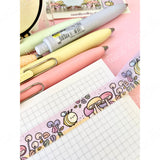 V.2  (2024) - AUTUMN (FALL) CHUBBY BEE - 15mm WASHI TAPE - Marshmallow Studio