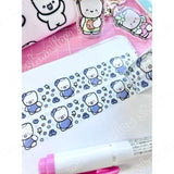 BLUEBERRY COCOA - 15mm WASHI TAPE - LIMITED EDITION - Marshmallow Studio