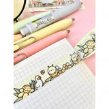 V.2  (2024) - SPRING CHUBBY BEE - 15mm WASHI TAPE - Marshmallow Studio