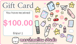 GIFT CARDS (AUD $10.00 - AUD $150.00) - Marshmallow Studio