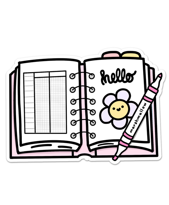 DIGITAL DOWNLOAD - HELLO PLANNER - Marshmallow Studio