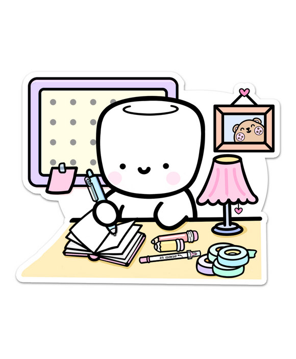 DIGITAL DOWNLOAD - COCOA WRITING DESK - Marshmallow Studio