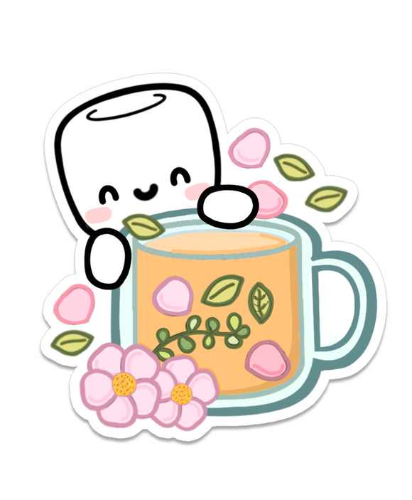DIGITAL DOWNLOAD - COCOA HERBAL TEA - Marshmallow Studio