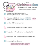 .*. THE CHRISTMAS BOX .*. (LIMIT OF 1 PER PERSON)