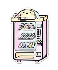 STICKER FLAKE - STATIONERY VENDING MACHINE - F338 - Marshmallow Studio