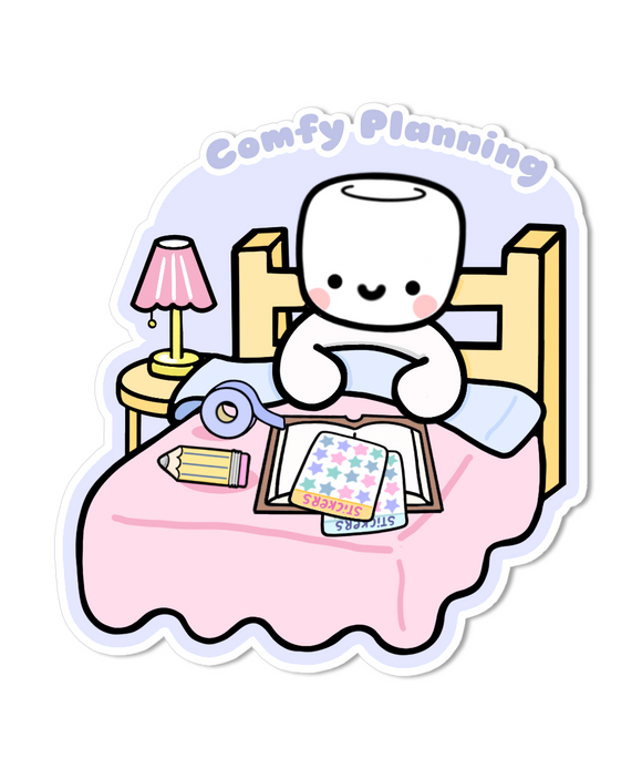 STICKER FLAKE - COMFY PLANNING - F372