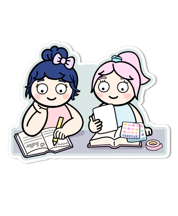 STICKER FLAKE - DEBBIE & SHEILA PLANNING - F374