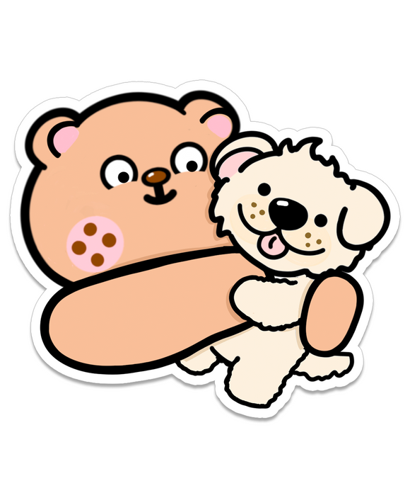 DIGITAL DOWNLOAD - FRECKLE BEAR DOG PARENT - Marshmallow Studio