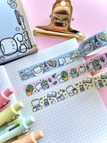 DECONSTRUCTED SELF CARE - WASHI TAPE BUNDLE (3 TAPES) - Marshmallow Studio