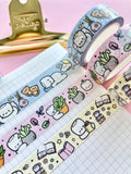 DECONSTRUCTED SELF CARE - WASHI TAPE BUNDLE (3 TAPES) - Marshmallow Studio