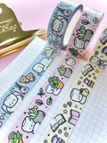 DECONSTRUCTED SELF CARE - WASHI TAPE BUNDLE (3 TAPES) - Marshmallow Studio