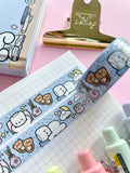 COCOA - SLEEP TIGHT - 15mm FOILED WASHI TAPE - Marshmallow Studio