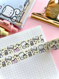 COCOA - RELAXING READS - 15mm WASHI TAPE - Marshmallow Studio