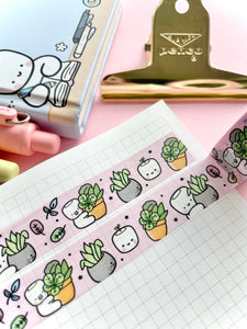 COCOA - PEACEFUL PLANTS - 15mm WASHI TAPE - Marshmallow Studio