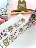 COCOA - PEACEFUL PLANTS - 15mm WASHI TAPE - Marshmallow Studio