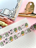 COCOA - PEACEFUL PLANTS - 15mm WASHI TAPE - Marshmallow Studio