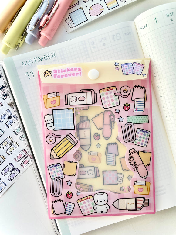 PVC ENVELOPE - A6 - STICKERS FOREVER!