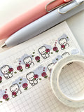 COCOA STOP & SMELL THE ROSES V.2 (2 PER PERSON) - 15mm FOILED WASHI TAPE