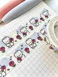 COCOA STOP & SMELL THE ROSES V.2 (2 PER PERSON) - 15mm FOILED WASHI TAPE