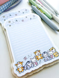 DIE-CUT NOTEPAD - TOGETHER FOREVER - Marshmallow Studio