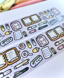 STELLAR STATIONERY - WIDE FOILED WASHI TAPE - Marshmallow Studio