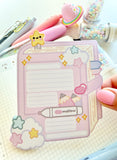 DIE-CUT NOTEPAD - STARRY PLANNER - Marshmallow Studio