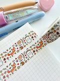 FOREST FEAST - 15mm WASHI TAPE - Marshmallow Studio