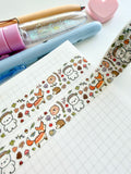 FOREST FEAST - 15mm WASHI TAPE - Marshmallow Studio