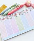 WEEKLY NOTEPAD - FOREST FEAST