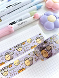 BUMBLE BATS - 20mm SILVER FOILED WASHI TAPE - Marshmallow Studio