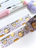 BUMBLE BATS - 20mm SILVER FOILED WASHI TAPE - Marshmallow Studio