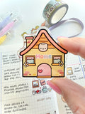 ACRYLIC PAGE CLIP - COTTAGE HOME - Marshmallow Studio