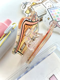 ACRYLIC PAGE CLIP - COTTAGE HOME - Marshmallow Studio